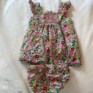 NEW Baby Boden dress and bloomers